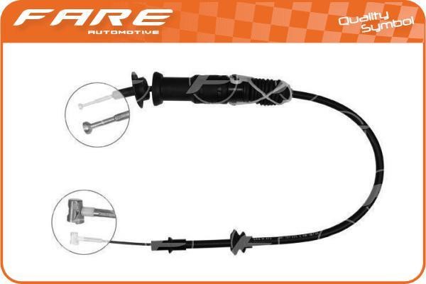 Fare 24286 Cable Pull, clutch control 24286: Buy near me in Poland at 2407.PL - Good price!