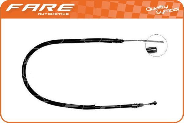 Fare 17848 Cable Pull, parking brake 17848: Buy near me in Poland at 2407.PL - Good price!