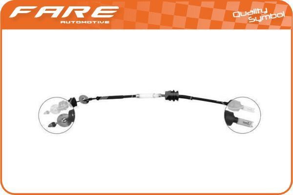 Fare 24324 Cable Pull, clutch control 24324: Buy near me in Poland at 2407.PL - Good price!