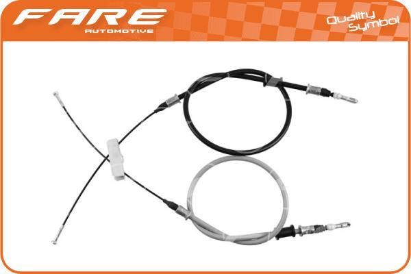 Fare 18642 Cable Pull, parking brake 18642: Buy near me in Poland at 2407.PL - Good price!