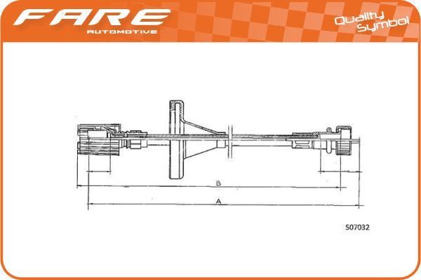 Fare 27477 Tacho Shaft 27477: Buy near me in Poland at 2407.PL - Good price!