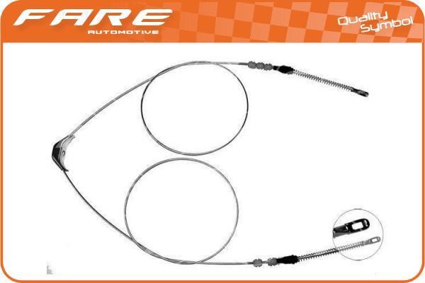 Fare 18597 Cable Pull, parking brake 18597: Buy near me in Poland at 2407.PL - Good price!