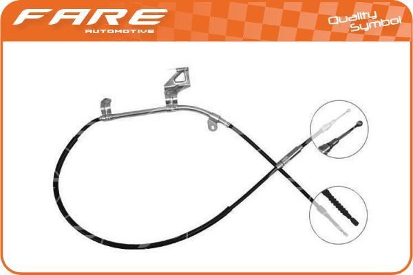 Fare 19268 Cable Pull, parking brake 19268: Buy near me in Poland at 2407.PL - Good price!