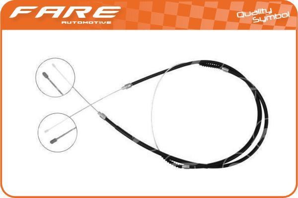 Fare 17841 Cable Pull, parking brake 17841: Buy near me in Poland at 2407.PL - Good price!