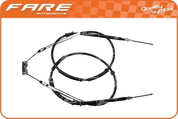 Fare 18682 Cable Pull, parking brake 18682: Buy near me in Poland at 2407.PL - Good price!