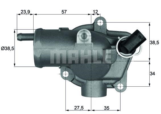 Wilmink Group WG1217509 Thermostat, coolant WG1217509: Buy near me in Poland at 2407.PL - Good price!