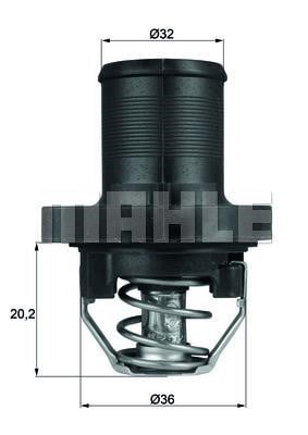 Wilmink Group WG1264926 Thermostat, coolant WG1264926: Buy near me in Poland at 2407.PL - Good price!