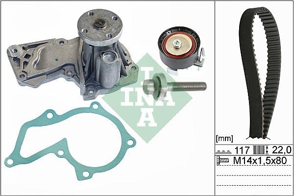Wilmink Group WG1710056 TIMING BELT KIT WITH WATER PUMP WG1710056: Buy near me in Poland at 2407.PL - Good price!