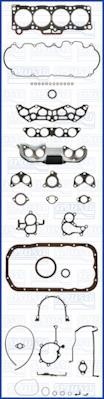 Wilmink Group WG1164570 Full Gasket Set, engine WG1164570: Buy near me in Poland at 2407.PL - Good price!