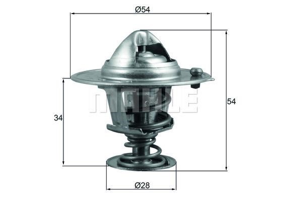 Wilmink Group WG1789699 Thermostat, coolant WG1789699: Buy near me in Poland at 2407.PL - Good price!
