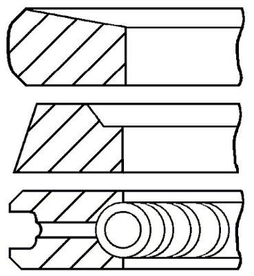 Wilmink Group WG1187556 Piston Ring Kit WG1187556: Buy near me in Poland at 2407.PL - Good price!