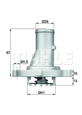 Wilmink Group WG1217707 Thermostat, coolant WG1217707: Buy near me in Poland at 2407.PL - Good price!