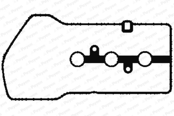 Wilmink Group WG1177239 Gasket, cylinder head cover WG1177239: Buy near me in Poland at 2407.PL - Good price!