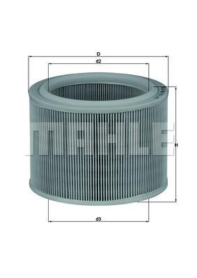 Wilmink Group WG1216540 Air filter WG1216540: Buy near me at 2407.PL in Poland at an Affordable price!