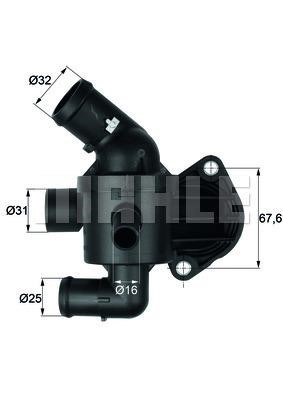 Wilmink Group WG1261865 Thermostat, coolant WG1261865: Buy near me in Poland at 2407.PL - Good price!