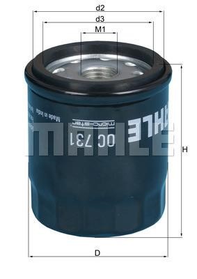 Wilmink Group WG1217224 Oil Filter WG1217224: Buy near me in Poland at 2407.PL - Good price!