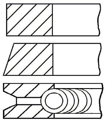 Wilmink Group WG1187915 Piston Ring Kit WG1187915: Buy near me in Poland at 2407.PL - Good price!