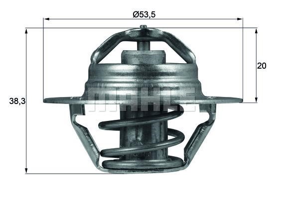 Wilmink Group WG1218008 Thermostat, coolant WG1218008: Buy near me in Poland at 2407.PL - Good price!
