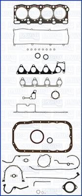 Wilmink Group WG1164730 Full Gasket Set, engine WG1164730: Buy near me in Poland at 2407.PL - Good price!