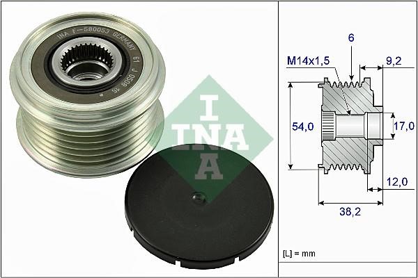 Wilmink Group WG1253822 Sprzęgło alternatora WG1253822: Dobra cena w Polsce na 2407.PL - Kup Teraz!