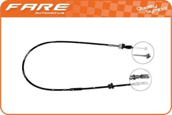 Fare 24459 Cable Pull, clutch control 24459: Buy near me in Poland at 2407.PL - Good price!