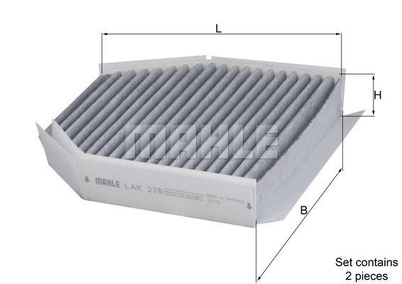 Wilmink Group WG1215628 Filter, interior air WG1215628: Buy near me in Poland at 2407.PL - Good price!