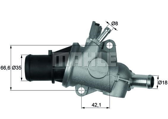 Wilmink Group WG1426486 Thermostat, coolant WG1426486: Buy near me in Poland at 2407.PL - Good price!
