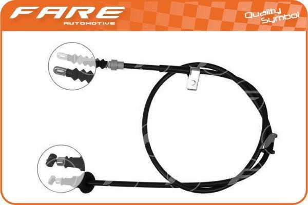 Fare 19199 Cable Pull, parking brake 19199: Buy near me in Poland at 2407.PL - Good price!