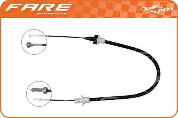 Fare 24353 Cable Pull, clutch control 24353: Buy near me in Poland at 2407.PL - Good price!