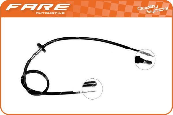 Fare 18929 Cable Pull, parking brake 18929: Buy near me in Poland at 2407.PL - Good price!