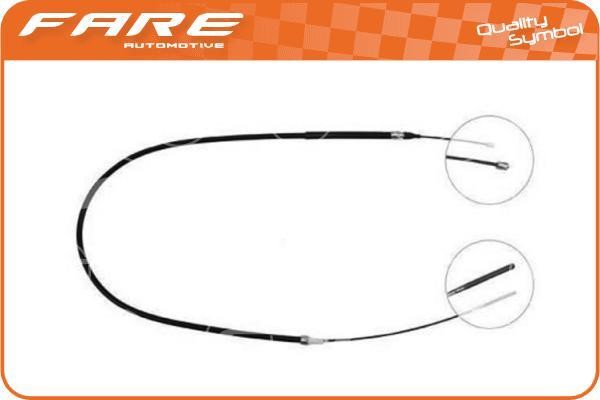 Fare 25671 Accelerator cable 25671: Buy near me in Poland at 2407.PL - Good price!