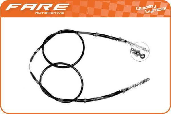 Fare 18029 Cable Pull, parking brake 18029: Buy near me in Poland at 2407.PL - Good price!
