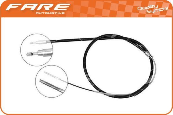 Fare 17591 Cable Pull, parking brake 17591: Buy near me in Poland at 2407.PL - Good price!
