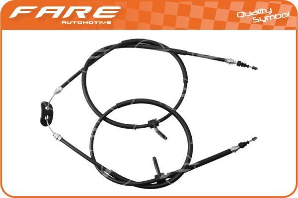 Fare 17678 Cable Pull, parking brake 17678: Buy near me in Poland at 2407.PL - Good price!