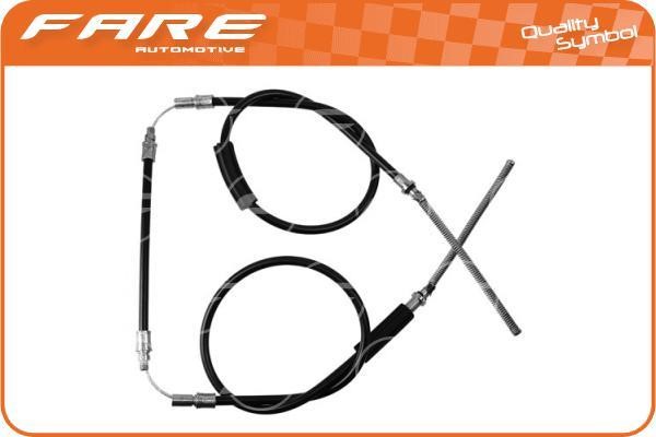 Fare 18187 Cable Pull, parking brake 18187: Buy near me in Poland at 2407.PL - Good price!