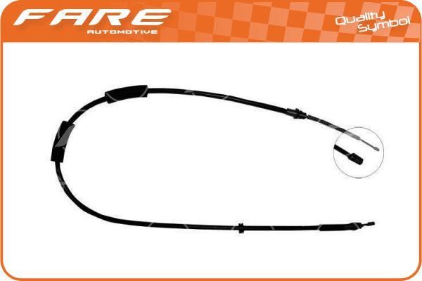 Fare 18160 Cable Pull, parking brake 18160: Buy near me in Poland at 2407.PL - Good price!