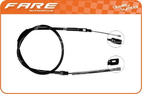 Fare 19231 Cable Pull, parking brake 19231: Buy near me in Poland at 2407.PL - Good price!