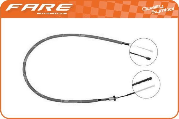 Fare 18866 Cable Pull, parking brake 18866: Buy near me in Poland at 2407.PL - Good price!