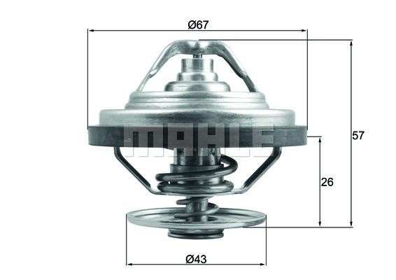 Wilmink Group WG1789691 Thermostat, coolant WG1789691: Buy near me in Poland at 2407.PL - Good price!