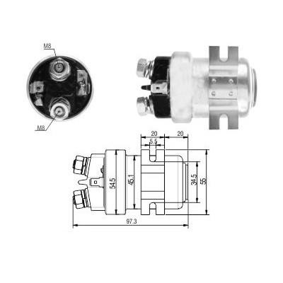 Wilmink Group WG1821462 Solenoid Switch, starter WG1821462: Buy near me in Poland at 2407.PL - Good price!