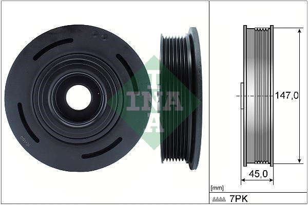 Wilmink Group WG1710226 Pulley crankshaft WG1710226: Buy near me in Poland at 2407.PL - Good price!
