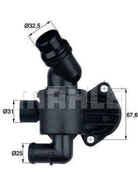 Wilmink Group WG1261881 Thermostat, coolant WG1261881: Buy near me in Poland at 2407.PL - Good price!
