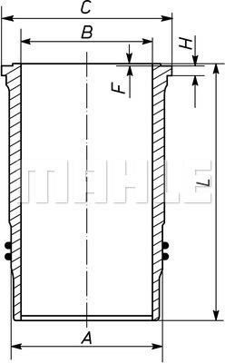 Wilmink Group WG1104658 Liner WG1104658: Buy near me in Poland at 2407.PL - Good price!