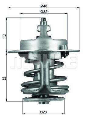 Wilmink Group WG1264904 Thermostat, coolant WG1264904: Buy near me in Poland at 2407.PL - Good price!