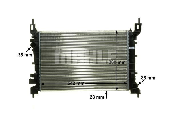 Wilmink Group WG2182437 Radiator, engine cooling WG2182437: Buy near me in Poland at 2407.PL - Good price!