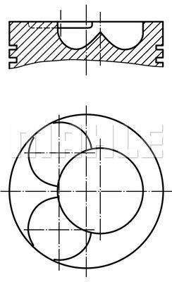 Wilmink Group WG1212517 Поршень WG1212517: Отличная цена - Купить в Польше на 2407.PL!