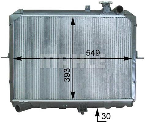 Wilmink Group WG2182541 Radiator, engine cooling WG2182541: Buy near me in Poland at 2407.PL - Good price!