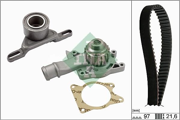Wilmink Group WG1710011 TIMING BELT KIT WITH WATER PUMP WG1710011: Buy near me in Poland at 2407.PL - Good price!