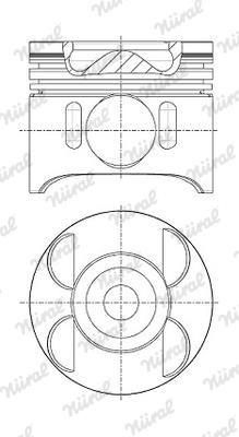 Wilmink Group WG1094062 Piston WG1094062: Buy near me in Poland at 2407.PL - Good price!