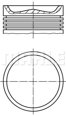 Wilmink Group WG1787827 Поршень WG1787827: Отличная цена - Купить в Польше на 2407.PL!